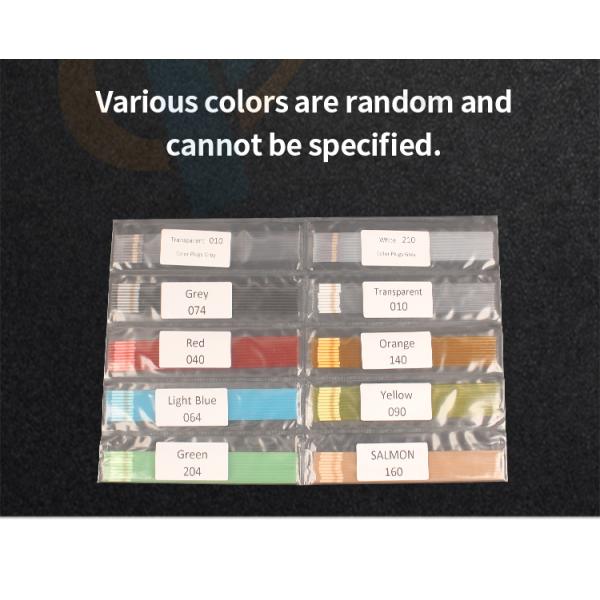 0.25ml Frozen Semen Tube 0.5ml Frozen Semen Straw Disposable PVC Clean Farming Accessory For Livestock