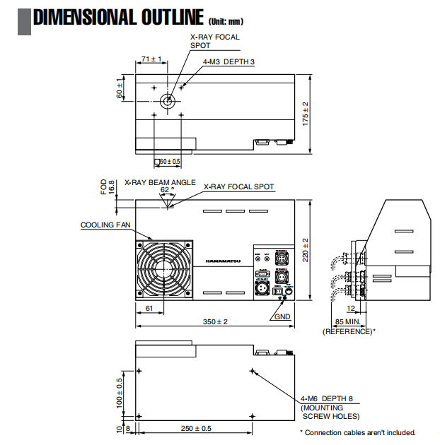 High-Output Stable X-Ray Source for  X-Ray Inspection & X-Ray CT