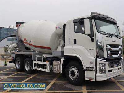 ISUZU GIGA 6X4 380hp 10CBM Concrete Mixer Truck for Construction Needs