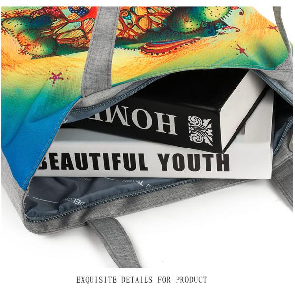 New green rabbit ears Girl shoulder bag printing female female