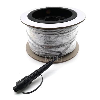 Grey Mini SC APC Drop Fiber Pigtail Fiber Optic Cable Assemblies