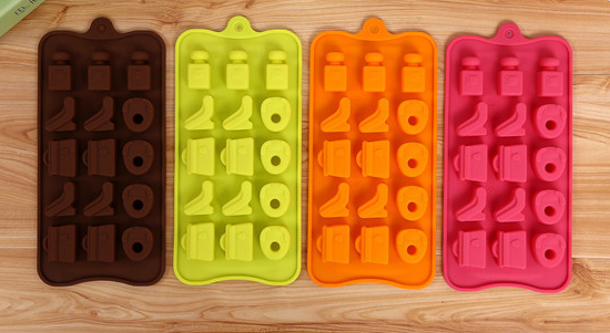 15 hole perfume heels shaped silicone mold bakeware ice cream mold chocolate mold SB-096