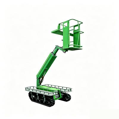 Aerial Tracked Picking Boom Lift Platform 100kg 2.5m Compact Orchard Crawler For