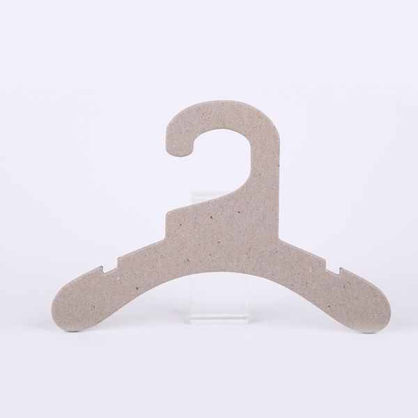 Recyclable Printed Cardboard Paper Baby Hangers Custom Size For Kids Clothes T Shirt
