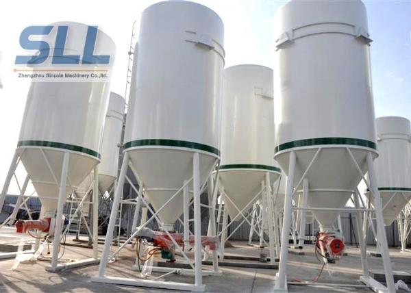 Different Volumes Mobile Cement Silo / Bulk Cement Storage System 3-10T