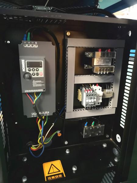 15kw fixed speed air cooling screw air compressor for optical BUCKWHEAT color sorting machinery