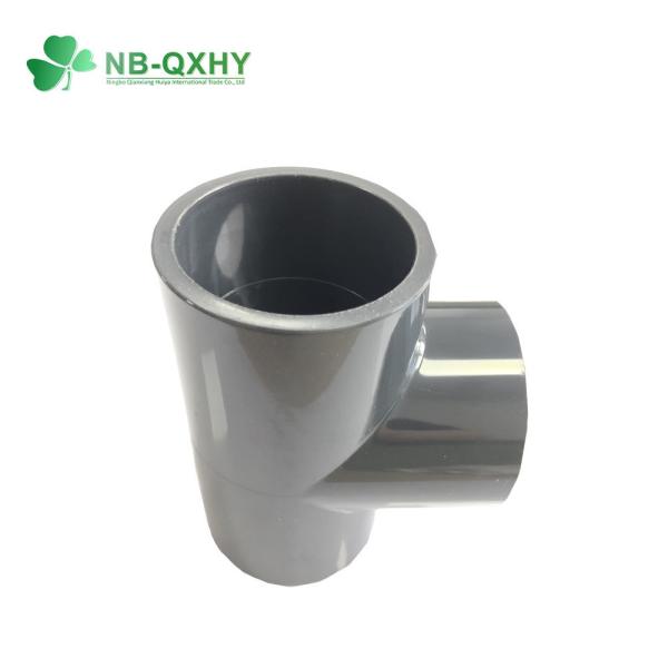 Round Head Code PVC Equal Tee Forged PVC Fitting Pressure Pipe Fitting at Competitive