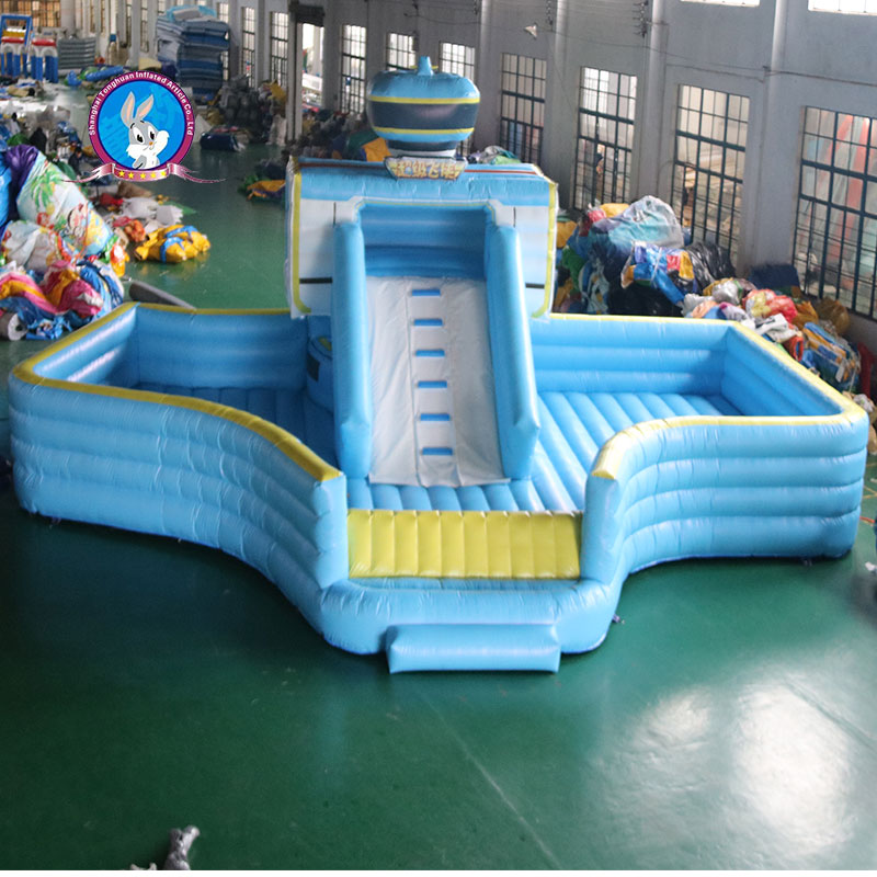 Super Flying Man Inflatable Bouncer Combo Bouncy House Jumpers Inflatable Bounce with Slide for Kids
