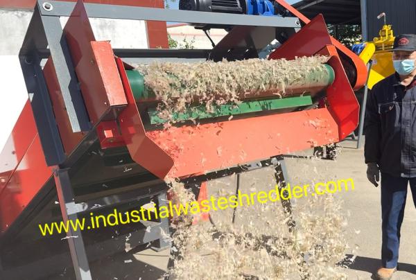 Plastic Agricultural Film Shredder Machine HDPE Greenhouse Film Crusher Various Capacities Available
