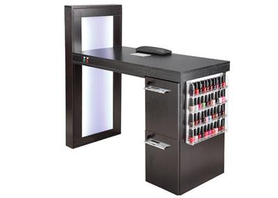 Adjustable Height Custom Manicure Table , Luxury Mobile Nail Technician Table