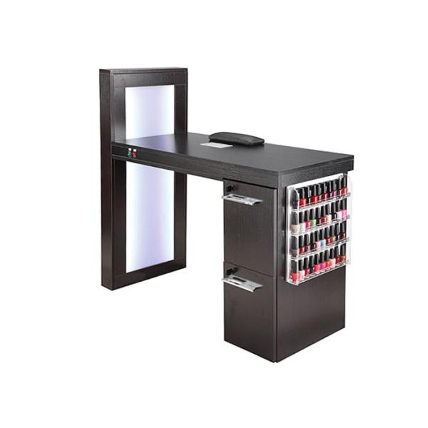 Adjustable Height Custom Manicure Table , Luxury Mobile Nail Technician Table