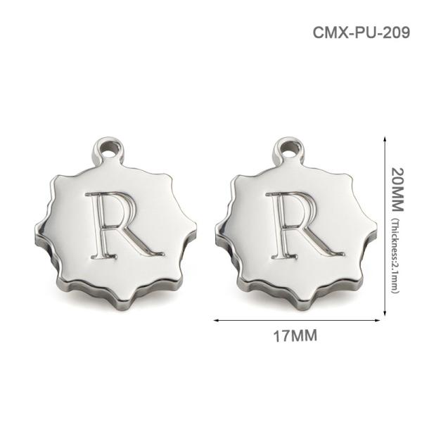 Eco Friendly Small Metal Logo Tags Metal Hang Tag For Bags And Clothes
