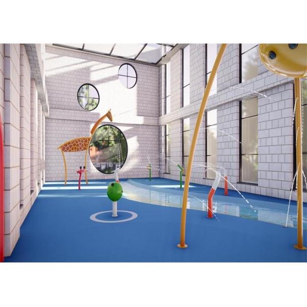 Corlorful Kids Splash Adventure Water Park Floor Plan 100SQm