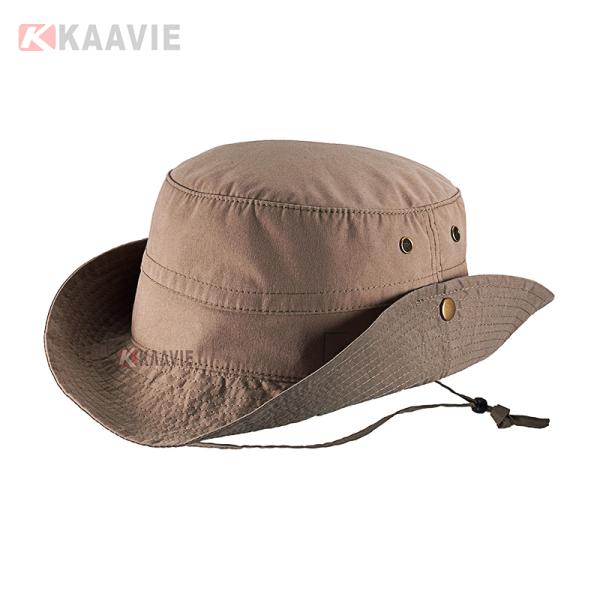 5cm Long Brim Pink Fisherman Bucket Hat Womens Mens Washable