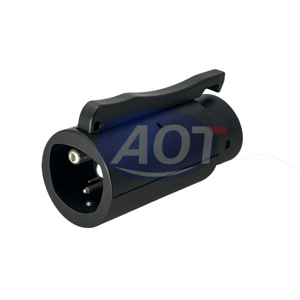 Portable EV Plug J1772 EV Vehicle Charging Plug Adapter 80Amp Tesla To J1772 Adapter