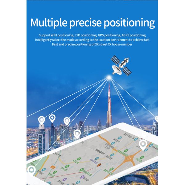 GPS Navigation Mini Car GPS Tracker With GPS GSM Wifi LBS Personal SOS Panic Communication