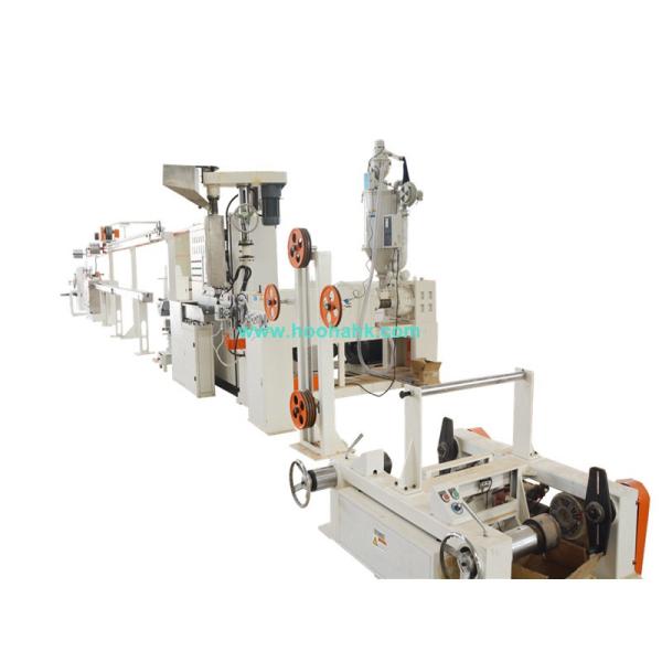 máquina elétrica da extrusão de cabo do PVC do PE da máquina da fabricação de cabos da máquina da extrusora do fio do poder 380v
