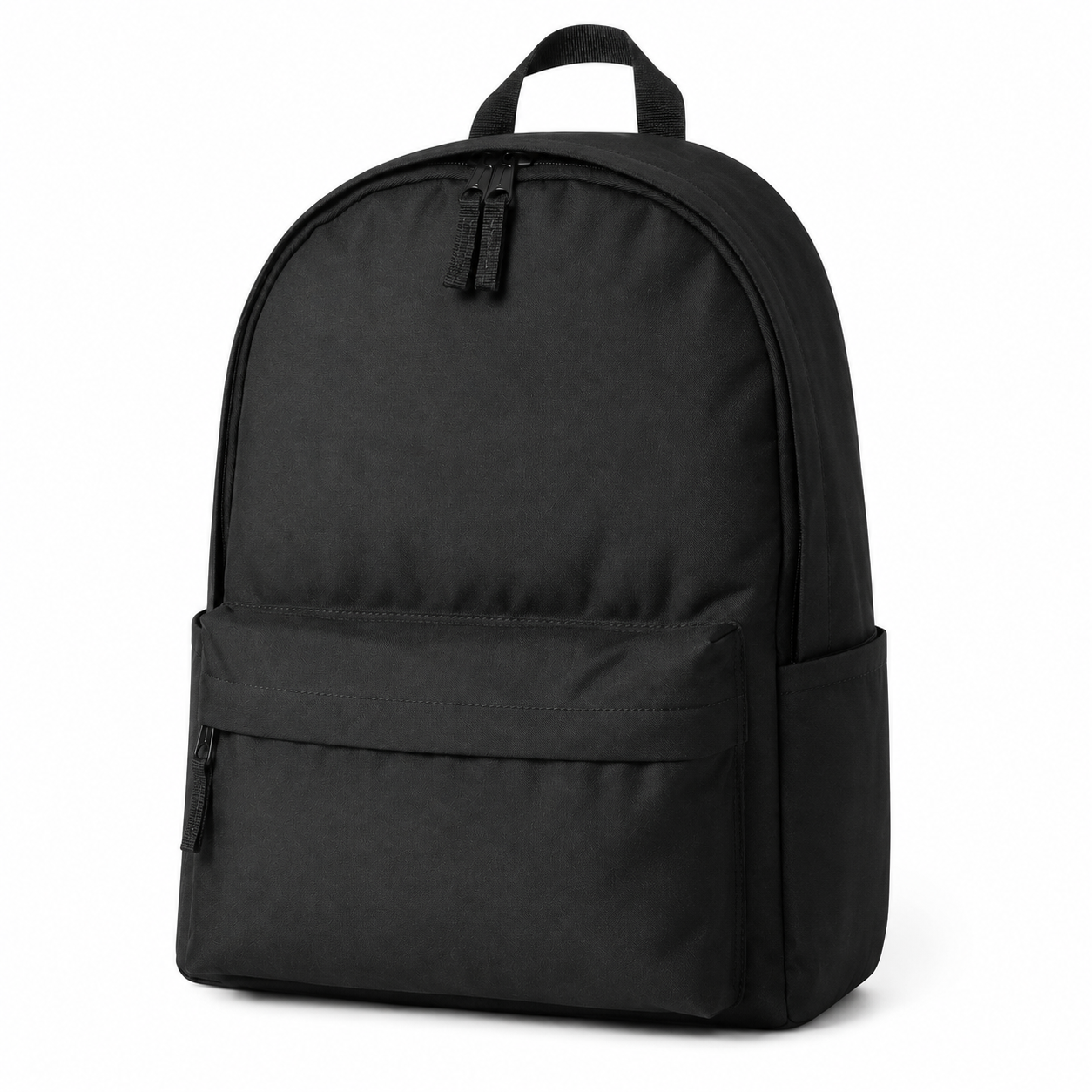 Classic Everyday Backpack for School, College & Travel - Lightweight Casual Daypack with Multiple Compartments for Men and Women, Black