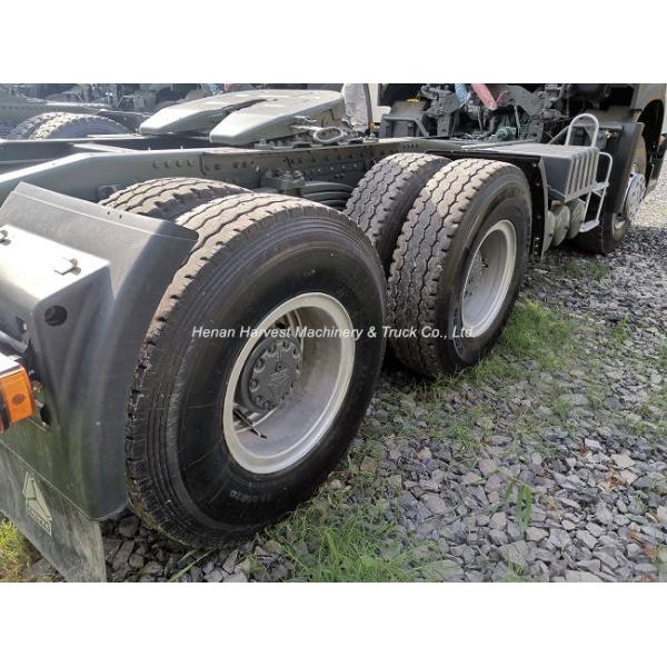 12.00R20 тележка головы 2014 трейлера покрышек 6x4 Howo 371hp подержанная
