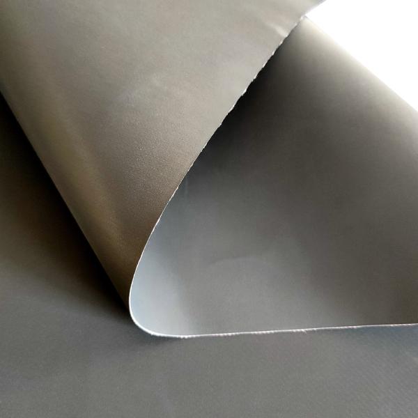 Embossed Air tightness Hypalon Marine Polyester Fabrics Rubber Coated