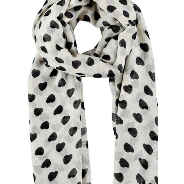 LADY FASHION POLK DOT LIGHTWEIGHT SCARF