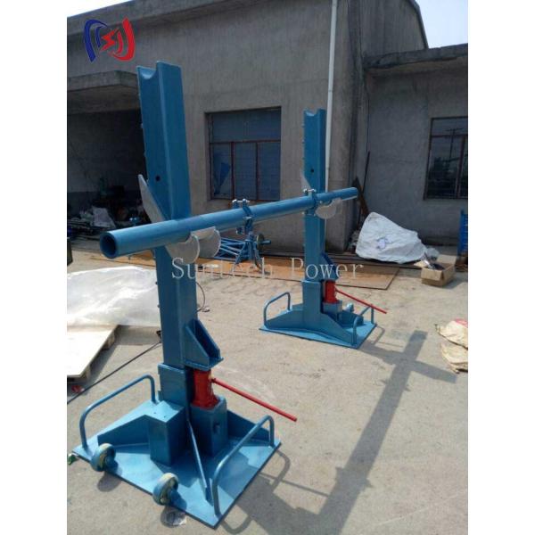 Soportes hidráulicos para carretes de cable de alta resistencia de 50KN-300KN
