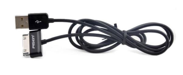 original Pisen USB cable for Samsung P1000 n8000 p3100 p7510 P5110, original Pisen USB cable for Samsung