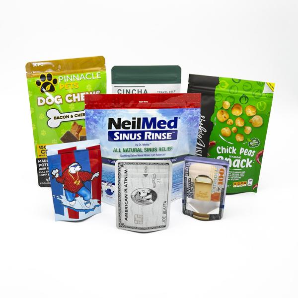 Plastic Food Packaging Bag, Stand Up Zipper Bag Manufacturer, Aluminum Foil Composite Bag