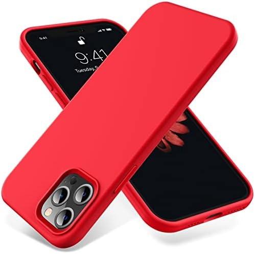 Capa do iPhone 12 Pro Max, Proteção de grau militar, Silicone à prova de choque, Anti-impressão digital e anti-deslizamento, Capa do telefone