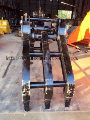360 Degree Excavator Rotating Grapple Wood Grab Wearable Q345 Steel Material