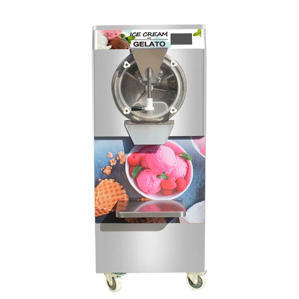 Brazilian Acai Freezer Hard Ice Cream Machine Vertical Batch Frozen Ice Cream Liquid Ice Cream Manufacturing Machine
