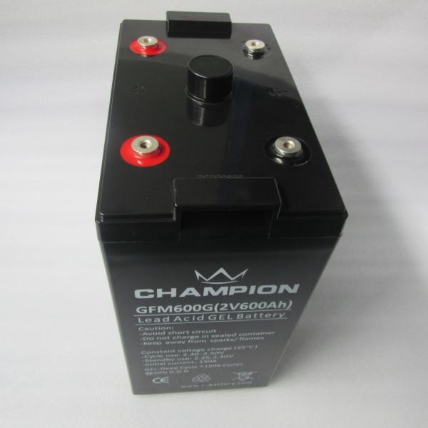 Long Life 600ah Sealed Lead Acid Battery Rechargeable