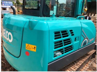 5950kg Used Excavator Machine Kobelco60 With 42.4kw Rated Power