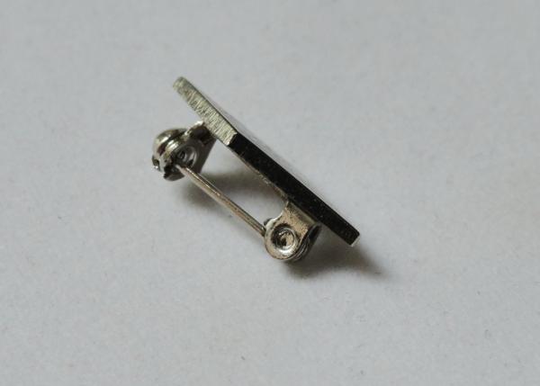Promotional Gift EDR Pewter, Aluminum, Brass Nickel Plated Hard Enamel Pin with Brooch
