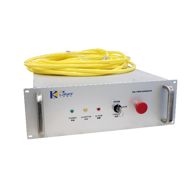 пульсированный 2000W источник лазера волокна DK CW с высоким лучем и анти- отражением
