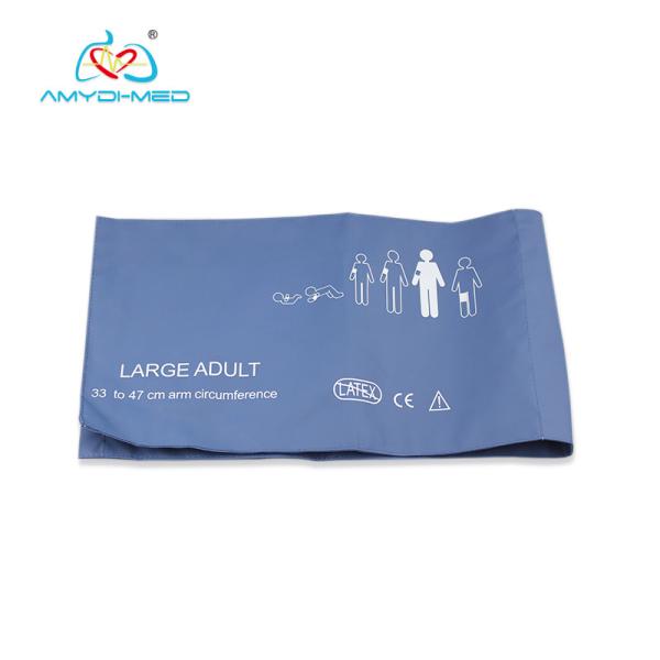 FDA Standard Reusable NIBP Cuff PU Material With 3 Month Warranty