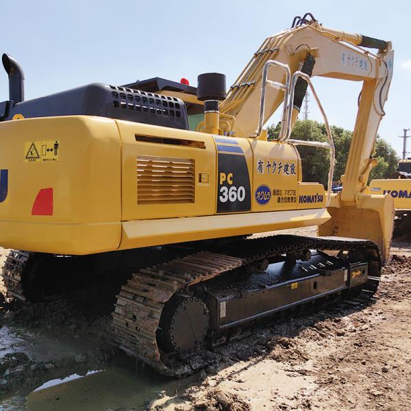 PC360-7 Used Komatsu Excavators 180kw 1.6m3 Capacity Bucket High Efficiency