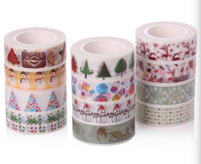 Chrismas holiday theme washi tape, Customized washi tape, washi masking tape