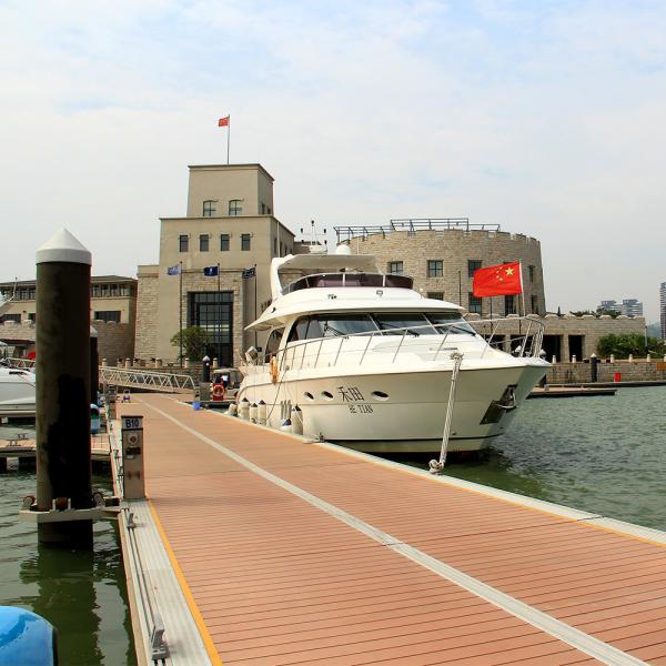 Long-Lasting Aluminum Floating Pontoon Walkway For Marina Docks Yacht Club Floating Dock