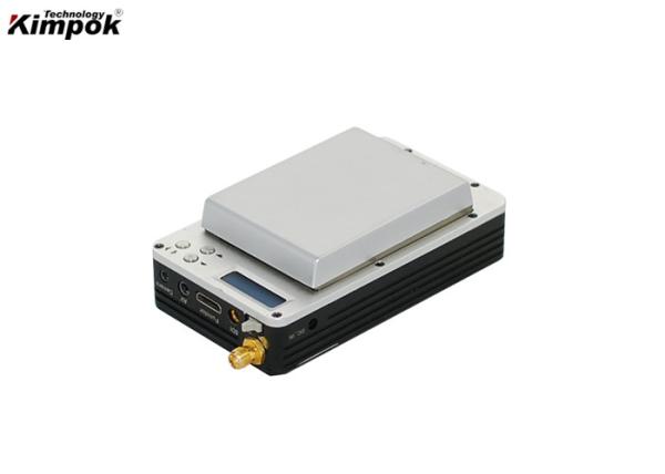 Portable COFDM Wireless Video Transmitter Ultra Light Weight With Battery