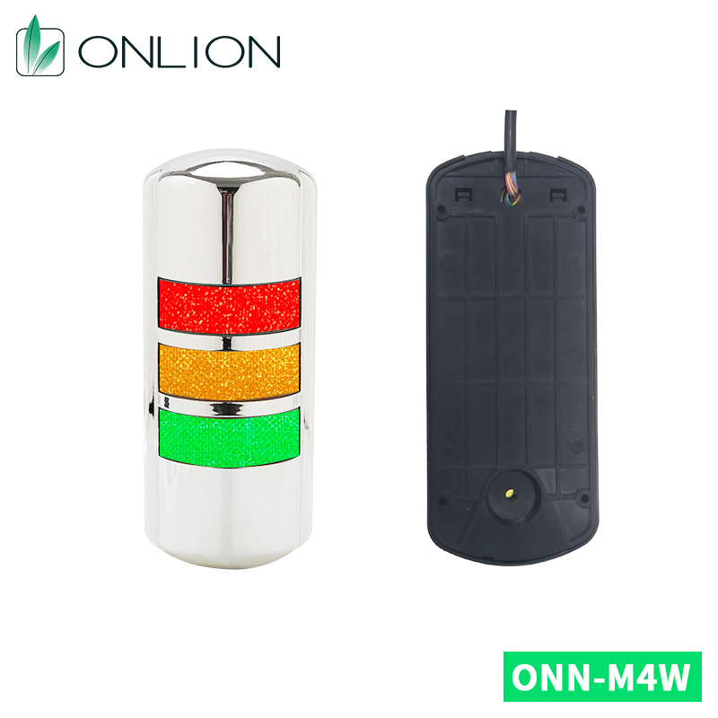 ONN-M4W Industrial Stack LED Warning Light DC24V PNP NPN Flash Steady Alarm