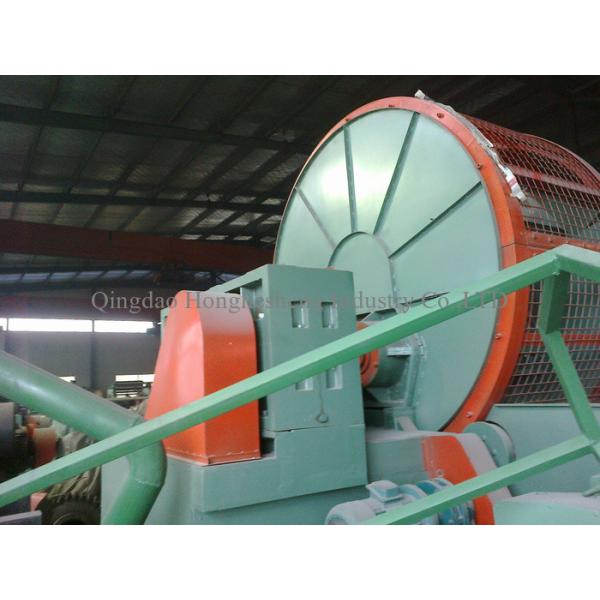 Automatic Used Car Tyre Shredding Machine Double Shaft Plastic Waste Tire Shredder