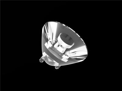 Round Water Resistant PMMA LED Lens With 3.8 Beam Angle