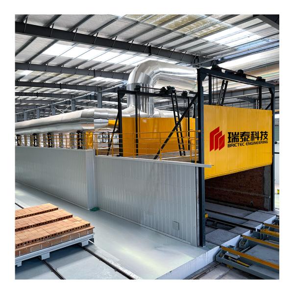 Horno de túnel para la cocción de ladrillos y cerámicas y azulejos con control