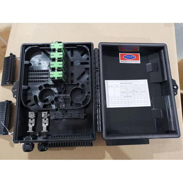 FTTH столбик установлен на открытом воздухе IP65 оптоволоконный разделитель распределительный ящик плоские порты