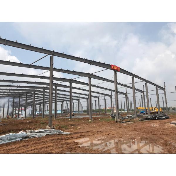 Resistencia al viento Casa prefabricada de acero OEM Edificios de estructura metálica