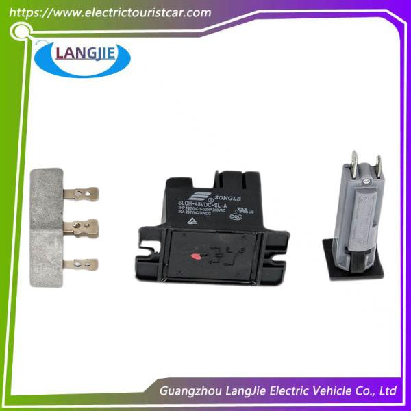 Disjuntor térmico de diodo para carros de golf SLCH-48VDC-SL-A Relay Three In One Club Partes para automóviles