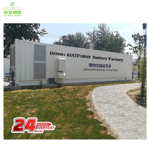CTS Battery 768V 280Ah 215KWh 372KWh ESS Energy Storage System for Industrial energy storage residential power supply island power supply