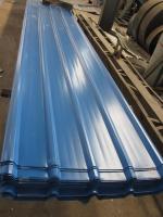 1500 - 3800mm comprimento JIS G3322 CGLCC, ASTM A792 Prepainted telhado de aço ondulado folhas