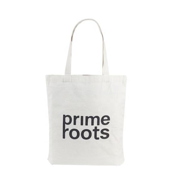 Recycled Cotton Canvas Tote Bag , Custom Printed Natural Cotton Tote Bags